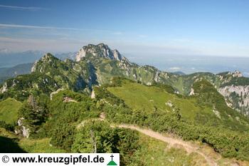 Achselköpfe, Benediktenwand und Hinterer Kirchstein