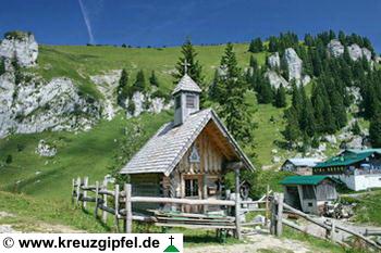 Herz-Jesu-Kapelle an der Stiealm