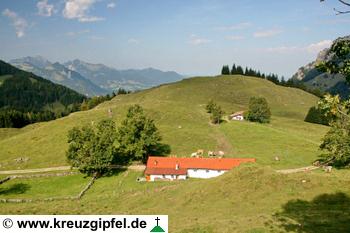 Pasteralm mit Tannenbühl