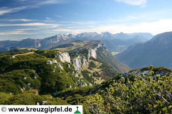 Grubhörnl und Berchtesgadener Alpen