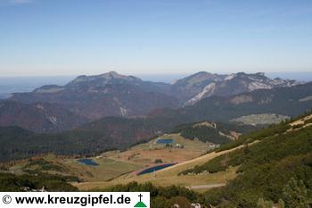 Kammerköralm, Hochgern und Hochfelln