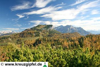 Steinplatte und Loferer Steinberge